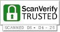 ScanVerify.com is an online merchant verification service.
Display our seal and increase confidence in your online business!